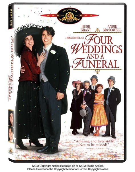 Four Weddings And A Funeral Widescreenfull Screen Amazonca Hugh