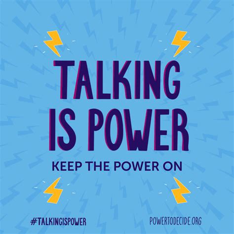 Keep The Power On Talkingispower 2021 Power To Decide