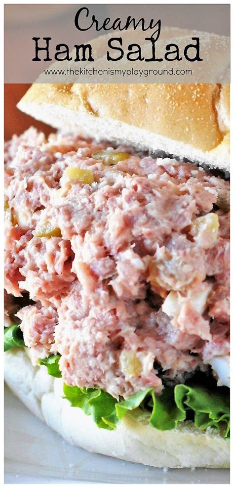 Making This Creamy Ham Salad Was So Satisfying I Used One Of My Ka