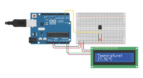 Arduino lcd display wiring diagram source: DS18B20 Temperature Sensor Arduino Tutorial (4 Examples)
