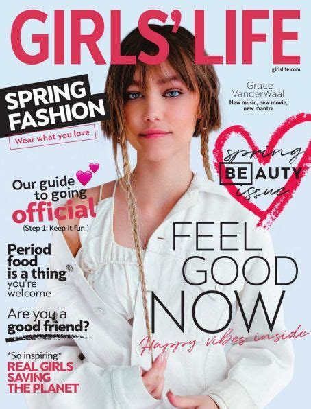 Grace Vanderwaal Girls Life Magazine April 2020 Cover Photo United