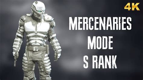 Resident Evil 4 Mercenaries Dead Space Level 6 Suit S Rank
