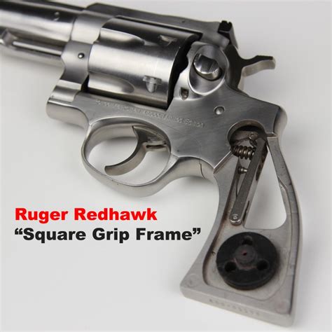Ruger Redhawks Square Butt American Elk Grips Panel Size