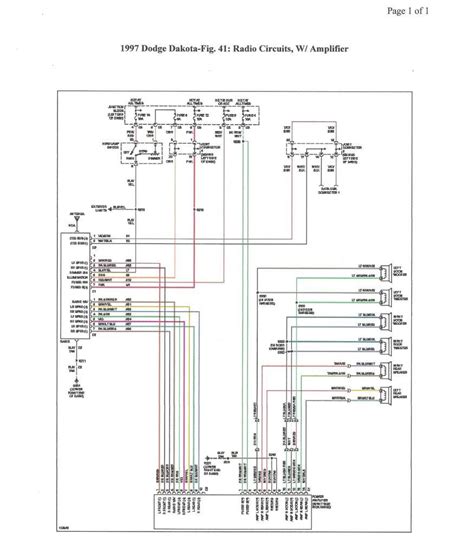 Replacement front door speakers with infinity system dodge. 98 Dodge Dakotum Speaker Wiring - Wiring Diagram Networks