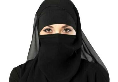 New Hijab Muslim Veil Face Cover Islamic Hijab 3 Layer Ebay