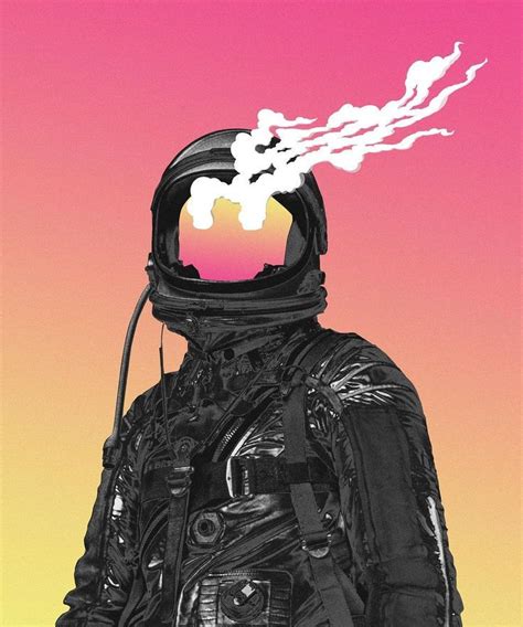 Instagram Astronaut Art Space Art Cyberpunk Art