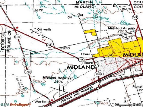 Midland Tx Zip Codes Map Maping Resources