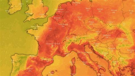 Paris Will Sizzle At 40ºc Madrid At 41ºc As Dangerous Heatwave Hits