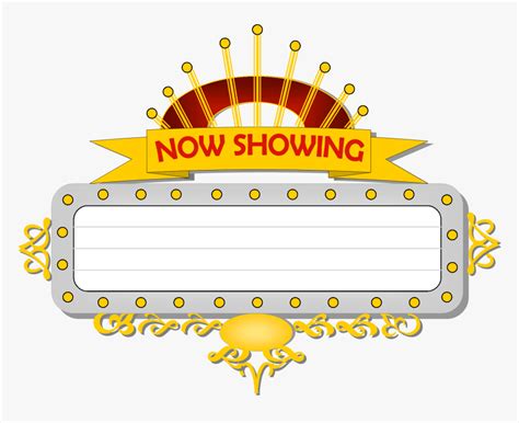 Now Showing Marquee Sign
