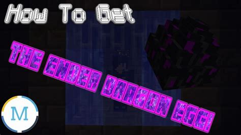 how to get the ender dragon egg minecraft youtube