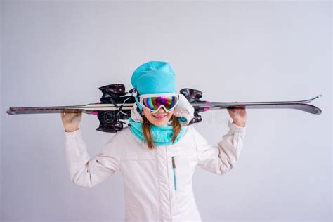 Teen Girl Skiing Stock Image Image Of Girl Happy Fashion 107645489