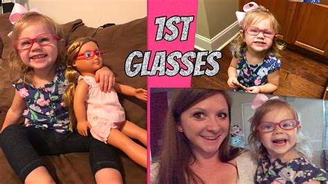 2 Year Olds First Pair Of Glasses Youtube