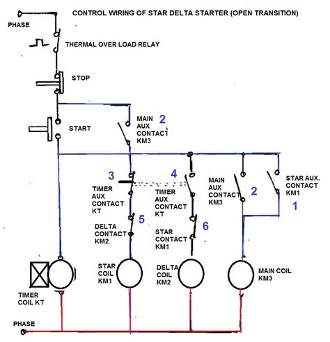 Contactor switching time is higher than relay. electrical and elecrtonic world: how to set relay in star ...