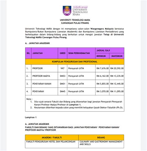 Dpli unisza umcced kl 2018/2019. Skim Tenaga Pengajar Muda Uitm 2020