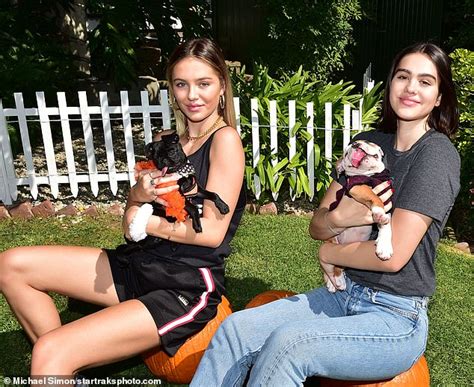 Delilah And Amelia Hamlin Give A Hint Of Their Midriffs In Crop Tops During A Trip To A Nail