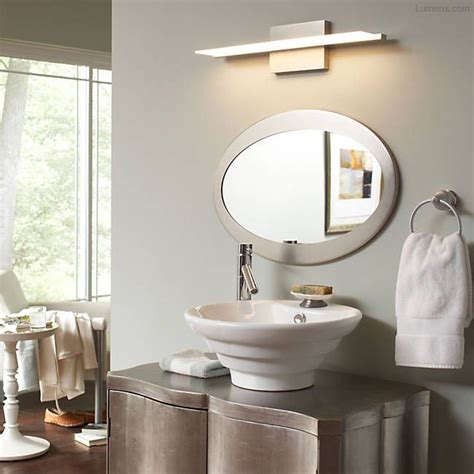 Shown In Satin Nickel Finish Small Size Modern Bathroom Lighting Modern Bathroom Design