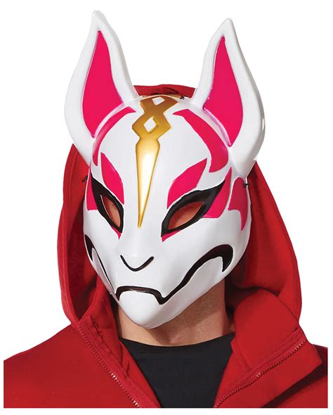 Fortnite Fox Drift Mask Full Face Kitsune Japanese Cosplay Halloween