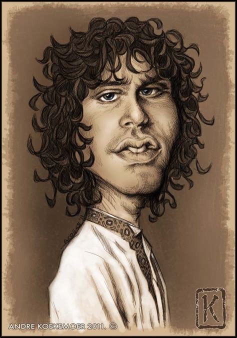 Caricature Of Jim Morrison The Doors Caricatures