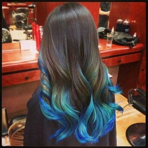 Bluish Green Hair The Hairdo Dyed Hair Hair Styles Y Hair