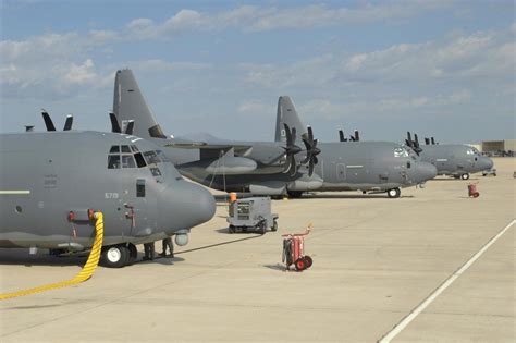 Us Air Force Rescue Team Flies Two Hc 130j Aircraft