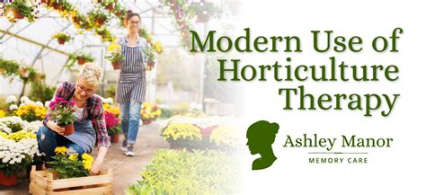 What Is Horticulture Therapy Ashley Manor Memory Care
