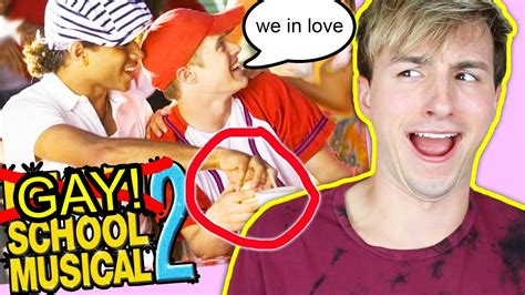 Secret Gay Storyline In High School Musical 2 Youtube