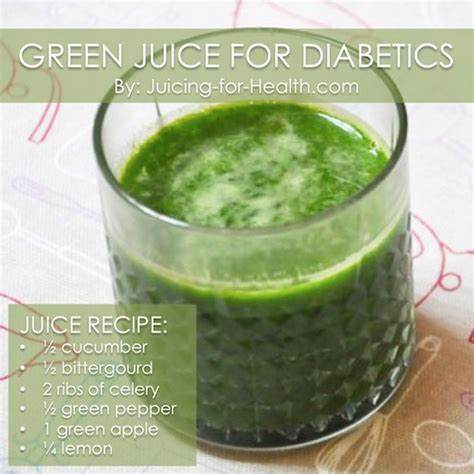 Every diabetic recipe includes nutritional information to help you. Juice Recipe for Lowering Blood Sugar Levels and Managing ...