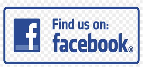 980 X 417 3 Find Us On Facebook Logo Transparent Clipart 1432563
