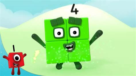 Numberblocks Meet Number Four Learn To Count Learning Blocks