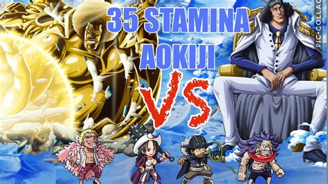 35 Stamina Rescue Ace Aokiji Vs Sengoku And F2p Subs Youtube
