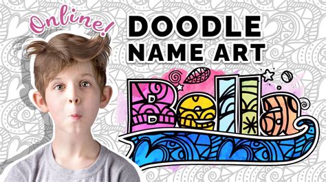 🆒how To Create Doodle Name Art Online Quick And Easy Tutorial Youtube