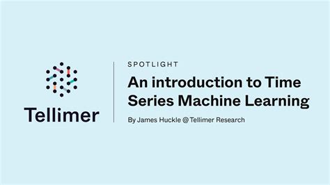 An Introduction To Time Series Machine Learning YouTube
