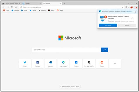 Microsoft Edge Microsoft Edge Browser Features Microsoft