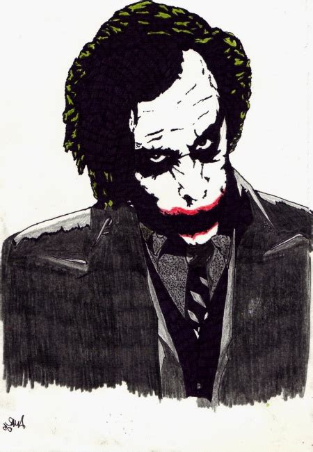 The Joker Drawingillustration For Sale By Junemac1 Foundmyself