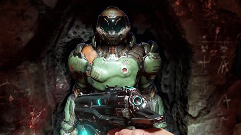 Doom 2016 Picking Up Iconic Doom Armor Preator Suit Youtube