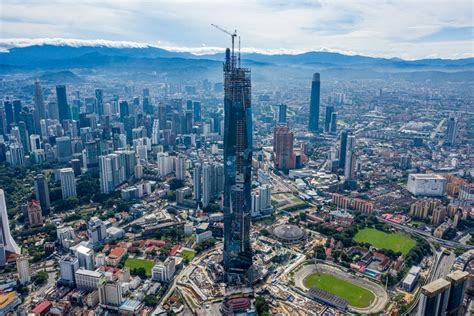 Merdeka 118 Tower Completes 81 Of Development After Reaching Peak