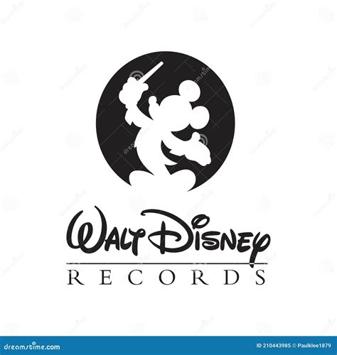 Walt Disney Logo Editorial Illustrative On White Background Editorial