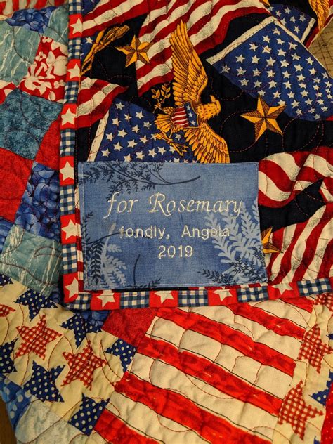 Do you think oversized sectional couches seems to be nice? Red, White & Blue Oversized Couch Quilt