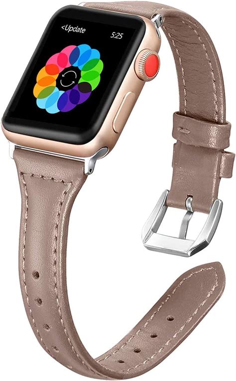 Igk Genuine Leather Band Compatible For Apple Watch Band