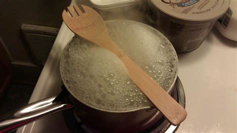 Use A Wooden Spoon To Stop Pots From Boiling Over