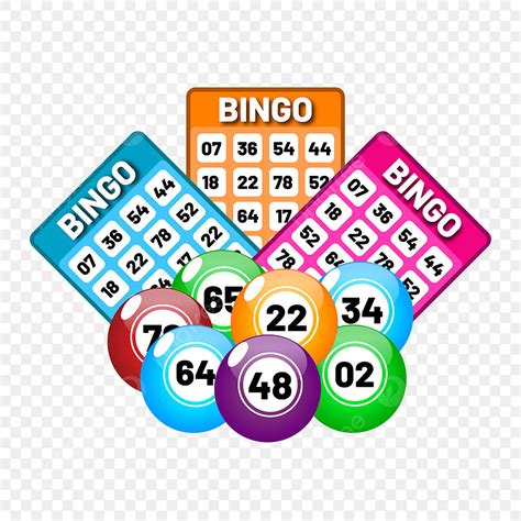 Bingo Ball Vector Art Png Bingo Card And Ball Vector Element Design