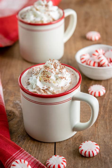 How To Make Starbucks Peppermint Hot Chocolate Sweet Steep