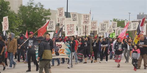 Native American Activists Protest Injustices Demand Reform
