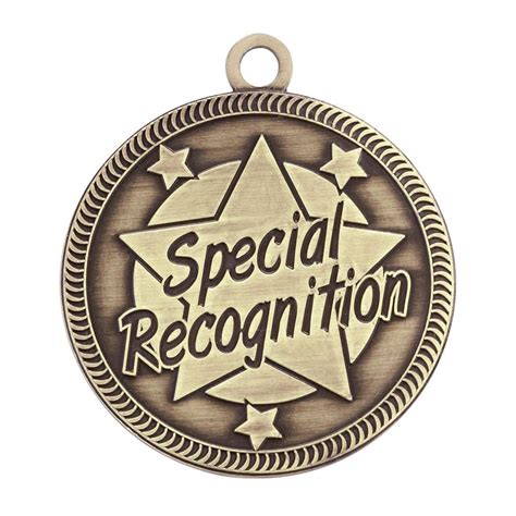 Special Recognition Gold Academic Medallion Positive Promotions