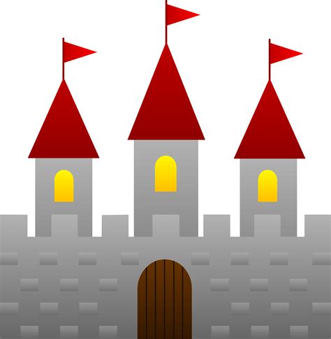 Medieval Castle Clip Art Clipart Best