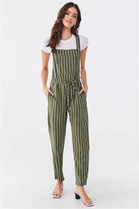 Striped Overalls Jumpsuit Romper Overalls Women Rompers Womens Jumpsuit