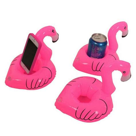 Mini Flamingo Floating Inflatable Drink Holder Pool Cup Stand Float Raft Party 5602756907777 Ebay