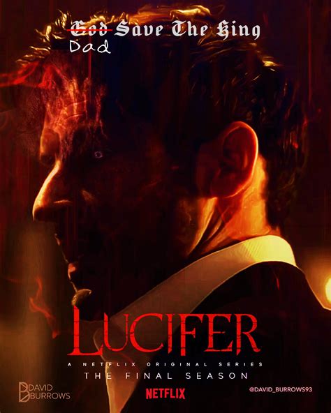 Lucifer Season 5 Netflix Poster Davidburrows93 Posterspy