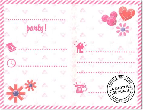Cartes Dinvitation Anniversaire A Imprimer