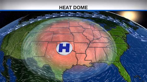 Heat Dome To Grip Us With Heat Index Reaching Triple Digits Nbc News